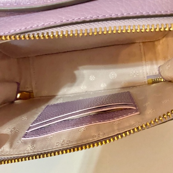 💜🍀NEW🍀Tory Burch Britten small top handle case bag/crossbody bag/satchel bag - Picture 3 of 9